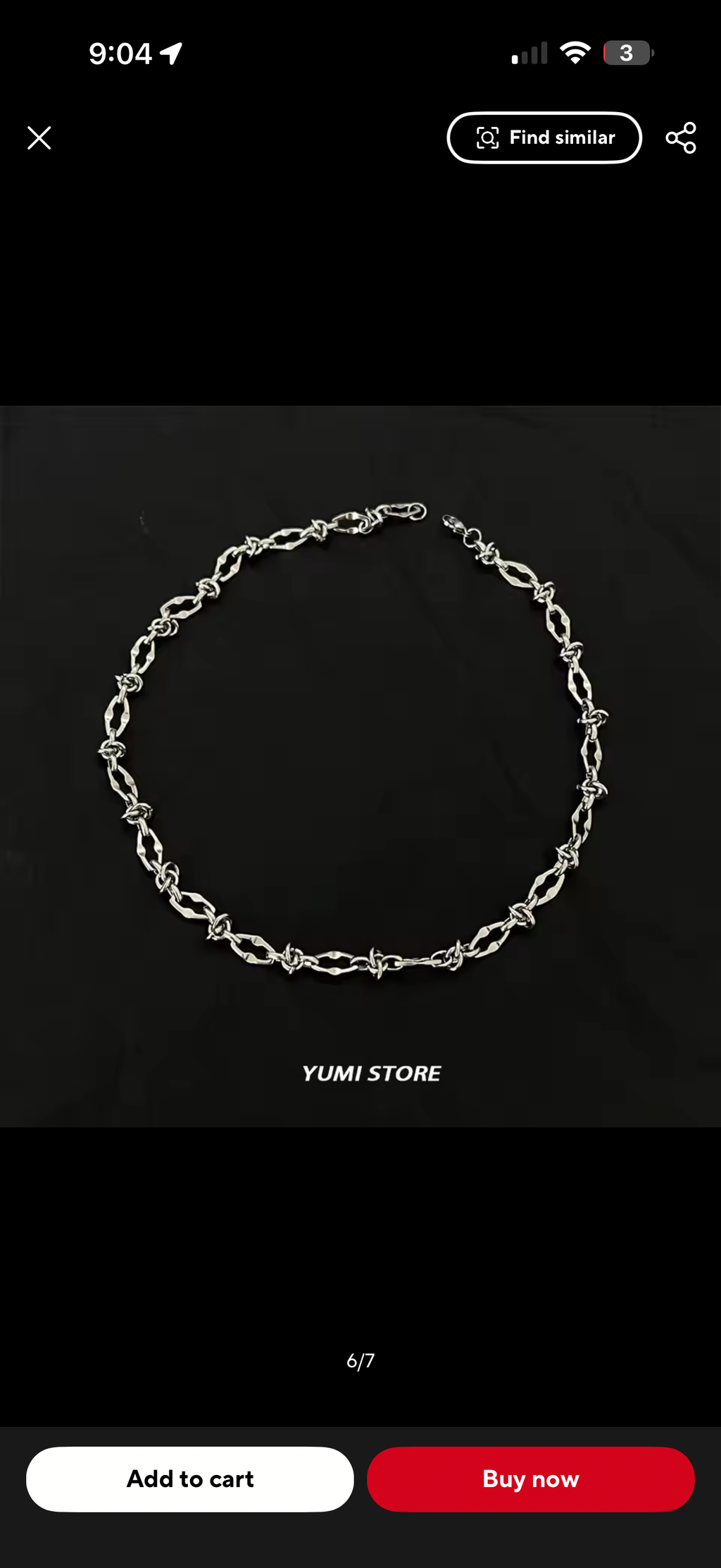 SPLICED CHAIN (SILVER)