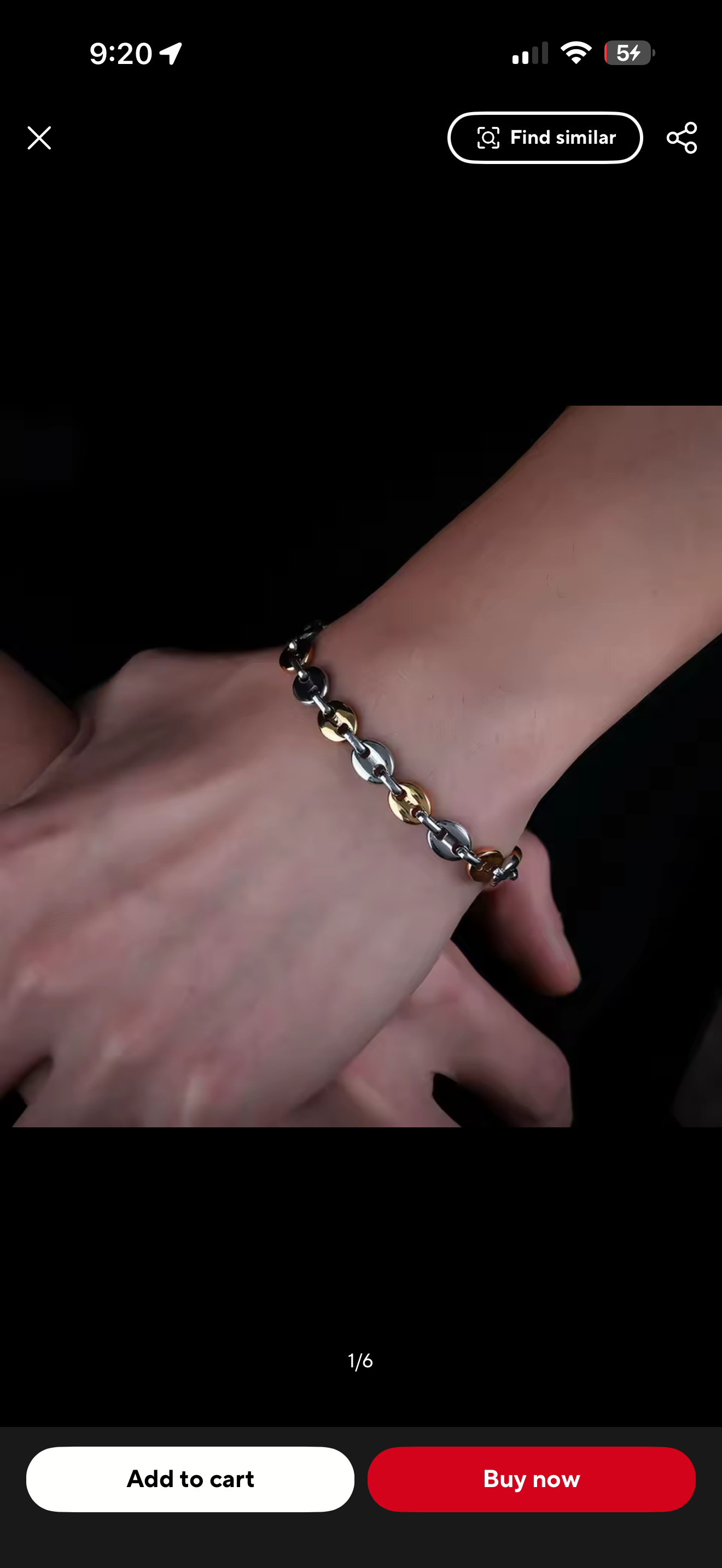 PIG NOSE CHAIN BRACELET (SILVER)