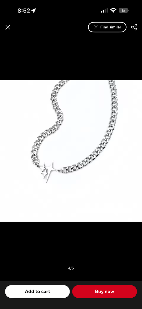 CROSS CHOKER (SILVER)