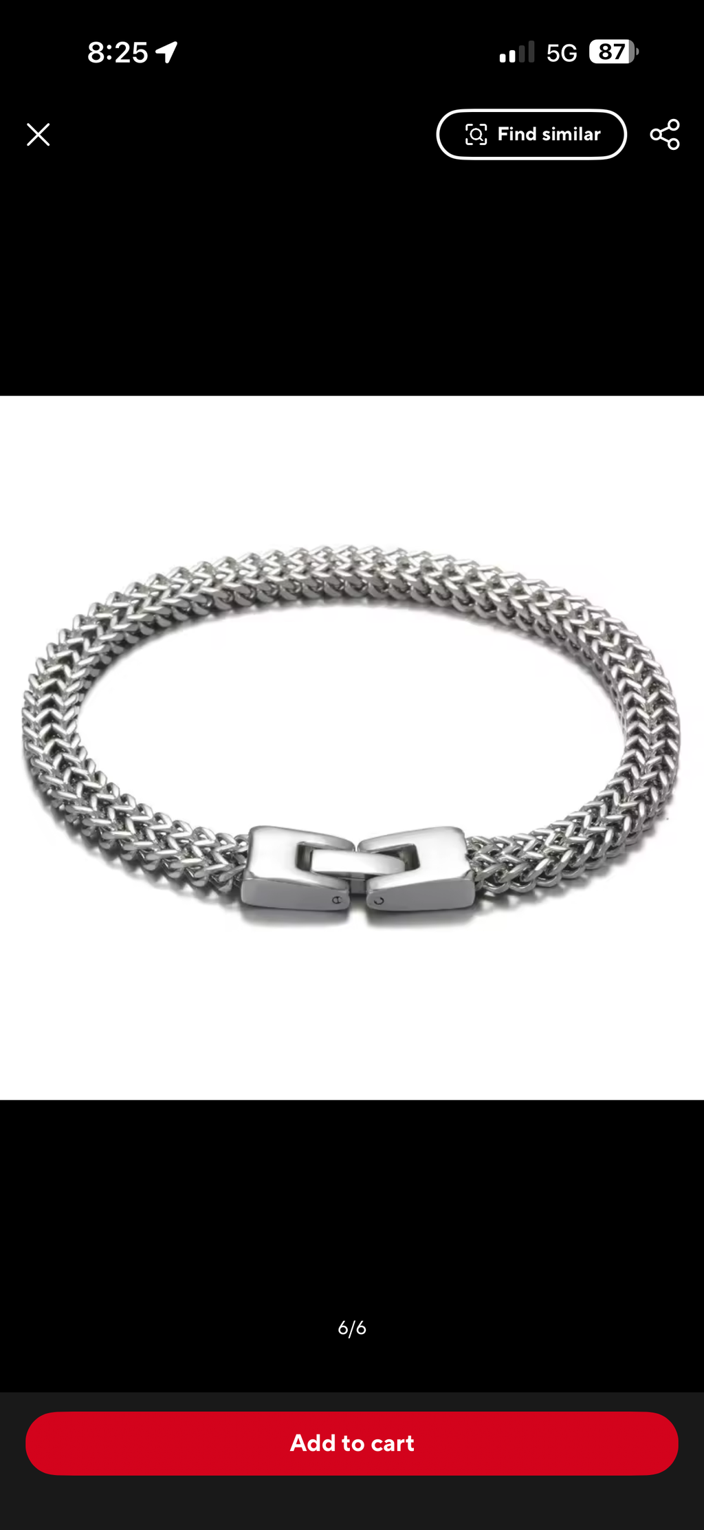 SPINAL CHAIN BRACELET (SILVER)