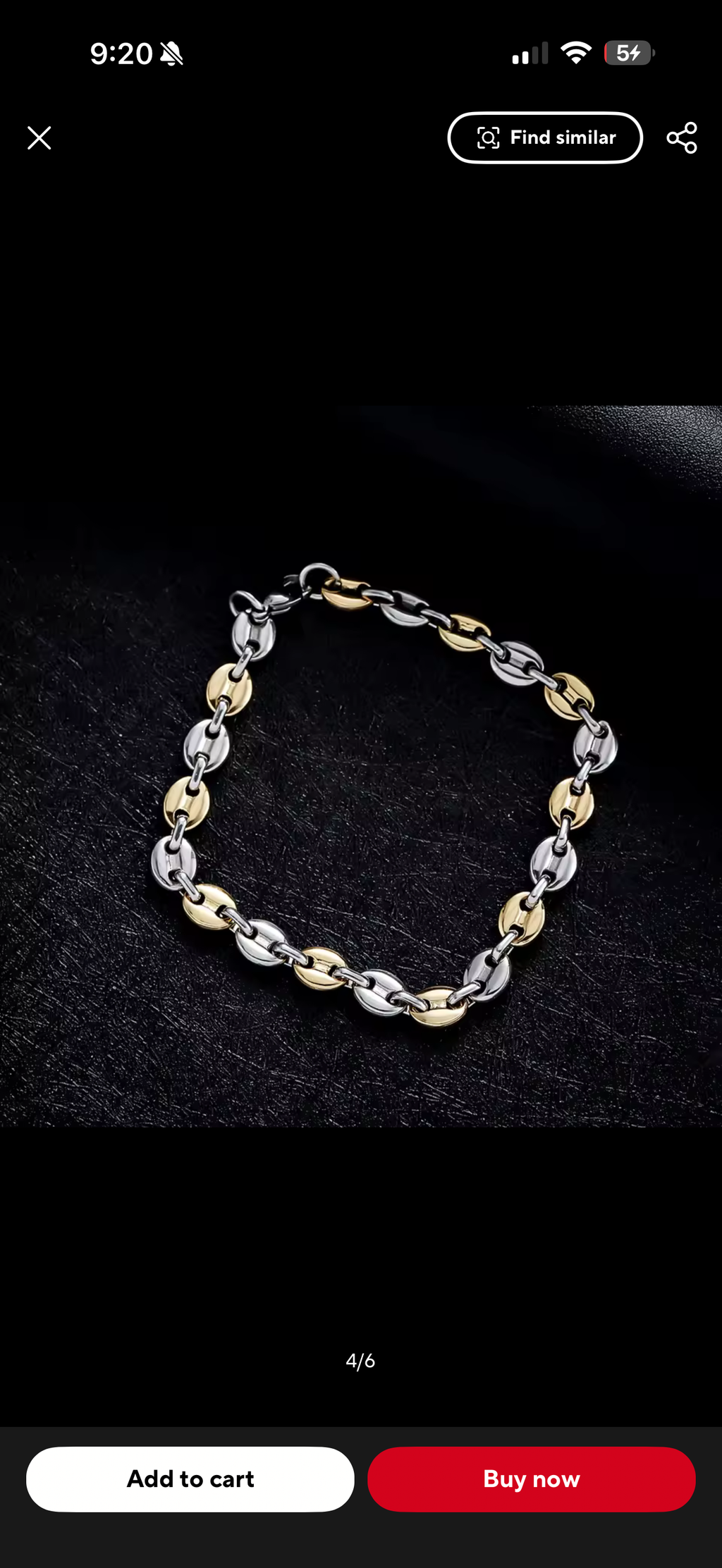 PIG NOSE CHAIN BRACELET (SILVER)