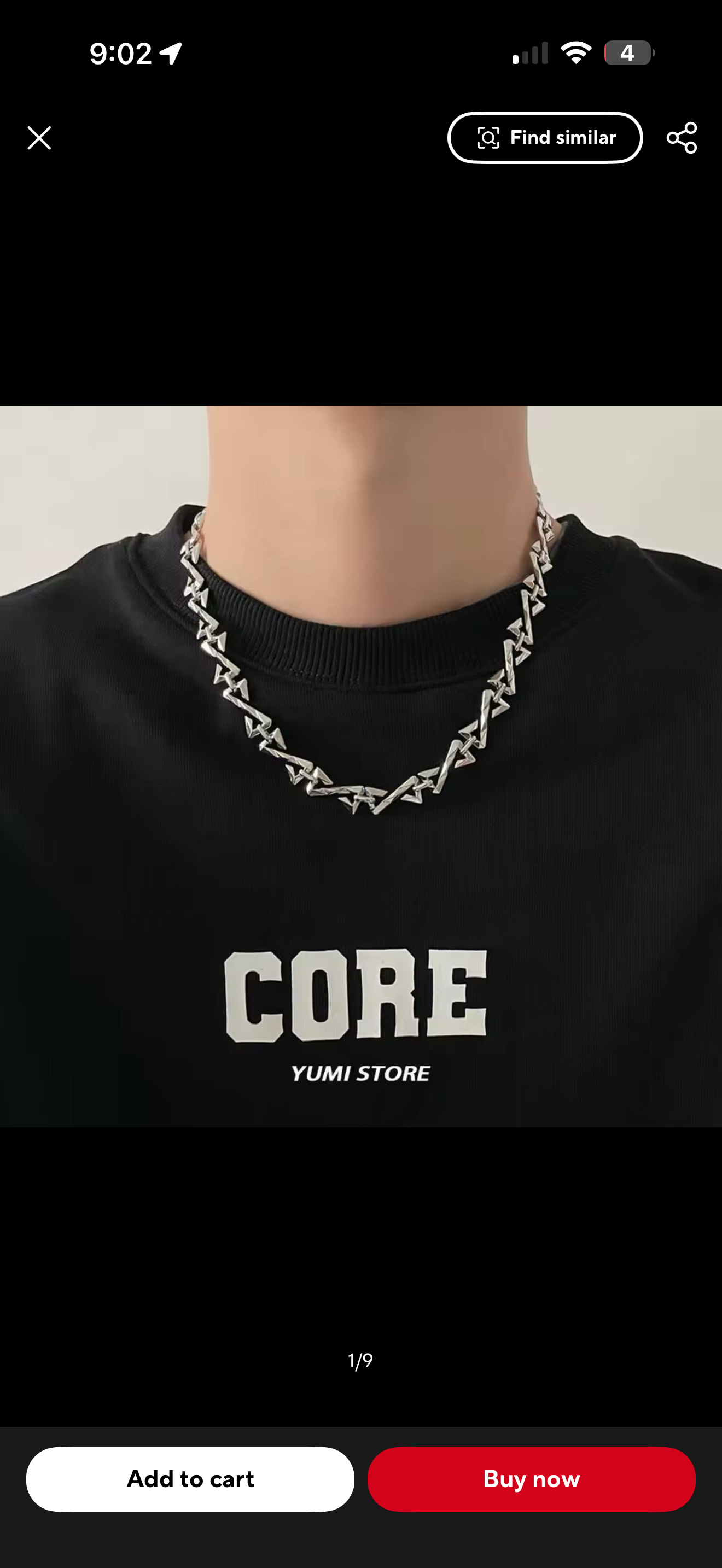 LETTER Z CHOKER (SILVER)