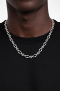 GEOMETRIC CHOKER (SILVER)